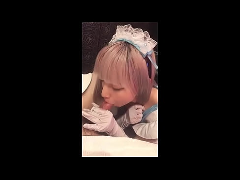 ❤️ Japonski idol [mayuka], kostum francoske služkinje, 1. del, fafanje in onaniranje z losjonom ️❌ Sex video na porno sl.hotpornphotos.ru